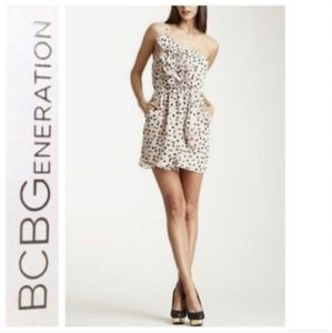 BCBGeneration one shoulder airy summer dress